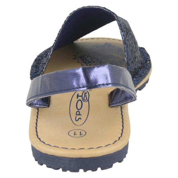 Spot On Girls Spot On Flat Mule Slingback Sandal