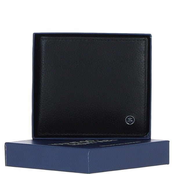'Plutus' Real Leather Wallet: 31975