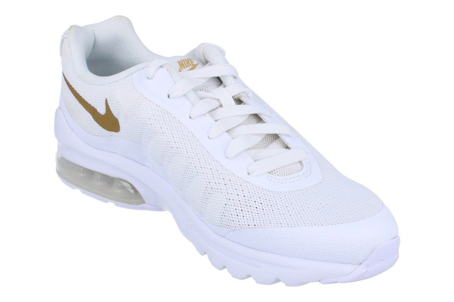 Nike Air Max Invigor GS Trainers 749572 100 - White Metallic Gold 100 - Photo 3