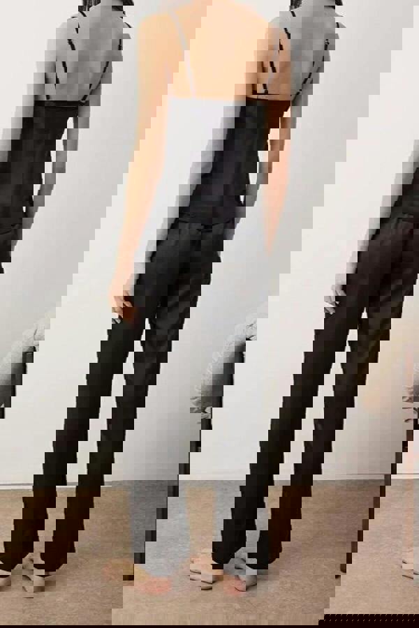 WOVCOR 3-Piece Bridal Set Satin Woven Pajama Set