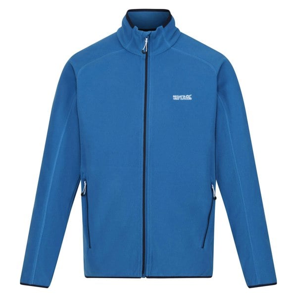 Regatta Mens Hadfield Full Zip Fleece Jacket - Snorkel Blue