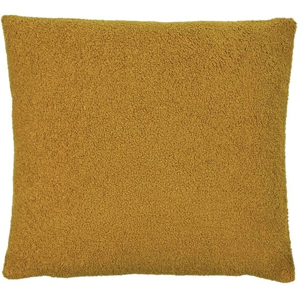 Furn Malham Fleece Square Cushion Cover - Saffron