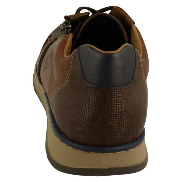 Rieker Mens Rieker Casual Lace And Zip Fastening Shoes Great For Everyday Wear B2112