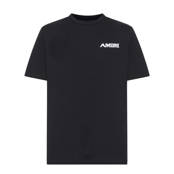Amiri Sports Logo T-Shirt   in  Black
