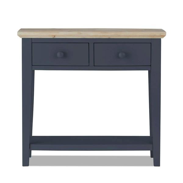 Statement Furniture Florence Small Console Table with 2 Drawers and Shelf