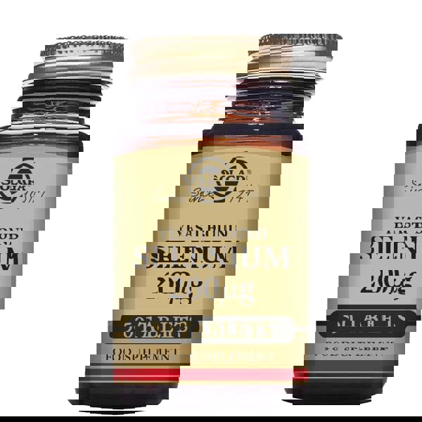 Solgar Minerals Yeast Bound Selenium 200µg Tablets x  50