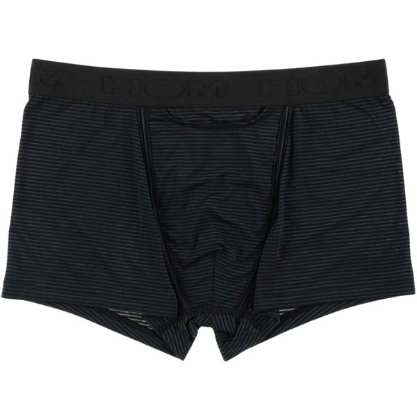 HOMTrunkSimon Stripe Modal Stretch HO1 Boxer Brief, BlackBoxers & Briefs