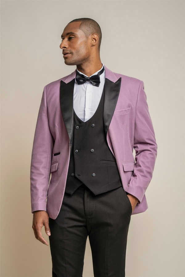 House of Cavani Rosa Velvet Blazer