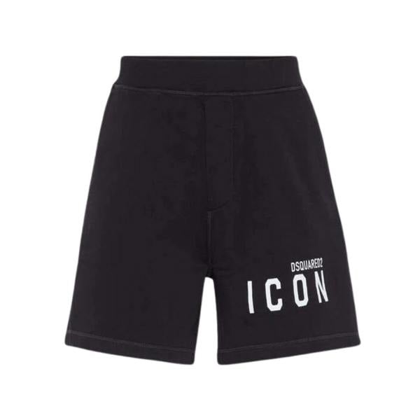 DSquared2 Mens Icon Logo Shorts - Black - 