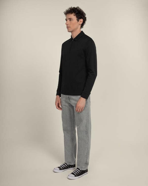 Larsson & Co Vester - Long Sleeve Jersey Polo Shirt