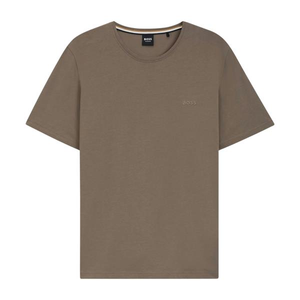 Boss Mens Mix&Match Short-Sleeved T-Shirt - Brown - 