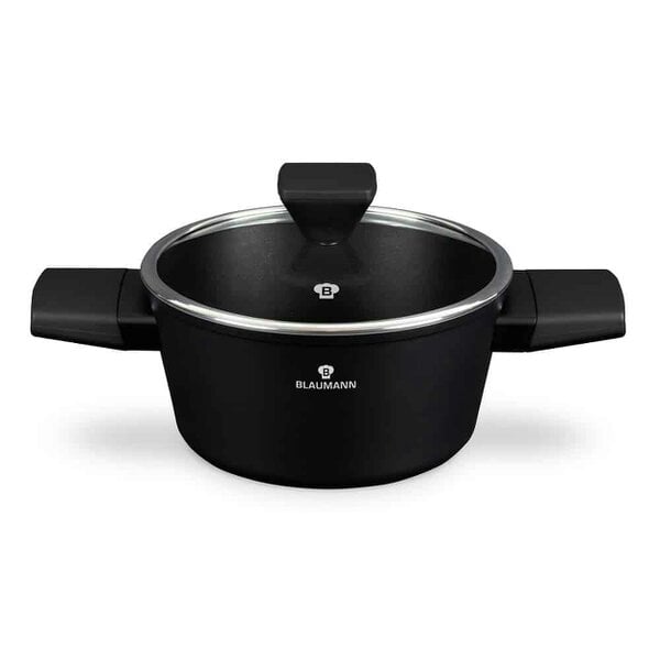 Berlinger Haus Casserole with Lid 20 cm Blaumann BL4000 | Black Silver