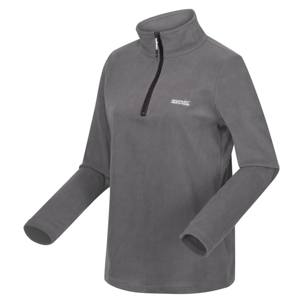 Regatta Great Outdoors Women's Sweetheart 1/4 Zip Fleece Top - Seal Grey