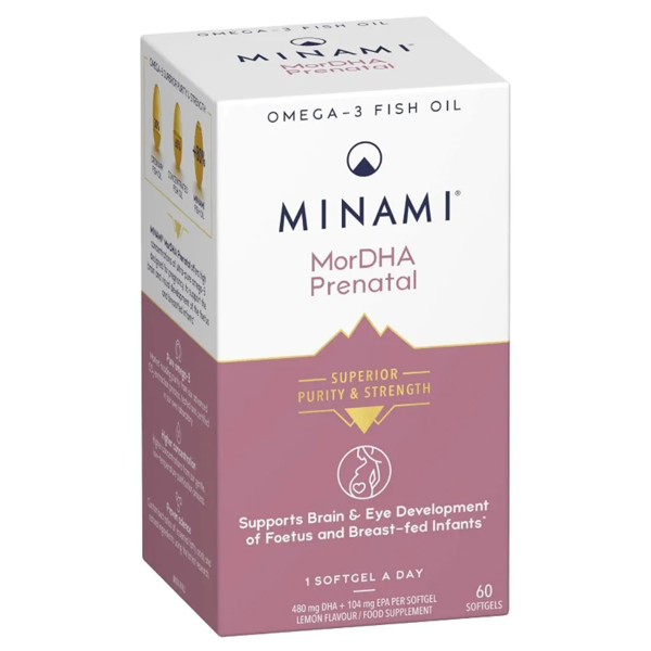 Minami Nutrition MorDHA Prenatal 60 Caps