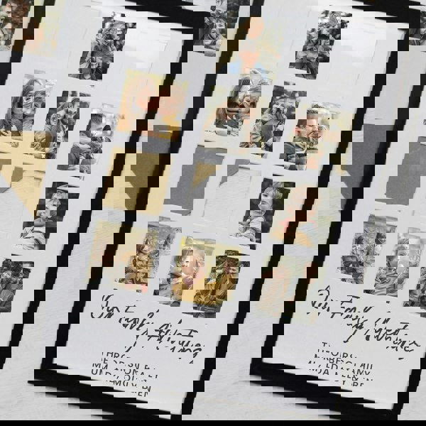 Personalised Memento Company Personalised Black Multi Photo Frame