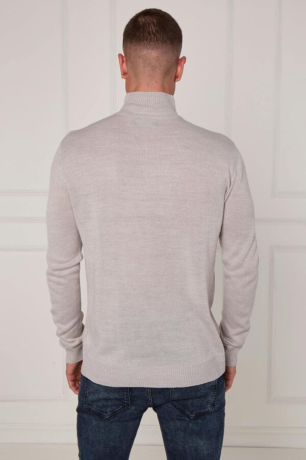 Half Zip Knit Jumper