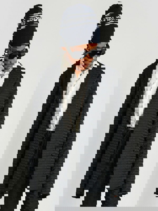 Emporio Armani Boys Branded Blazer in Navy