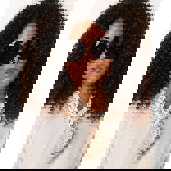 Blue Vanilla Tortoise Shell Frame Sunglasses