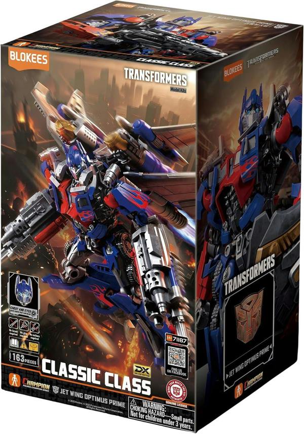 Blokees: Transformers Dark of the Moon Classic Class - Jet Wing Optimus Prime Deluxe Edition Model Kit