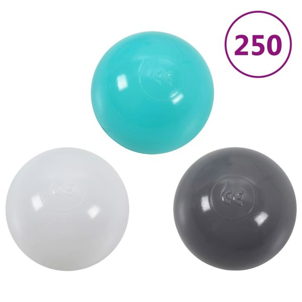 Berkfield Ball Pool with 300 Balls for Kids 75x75x32 cm