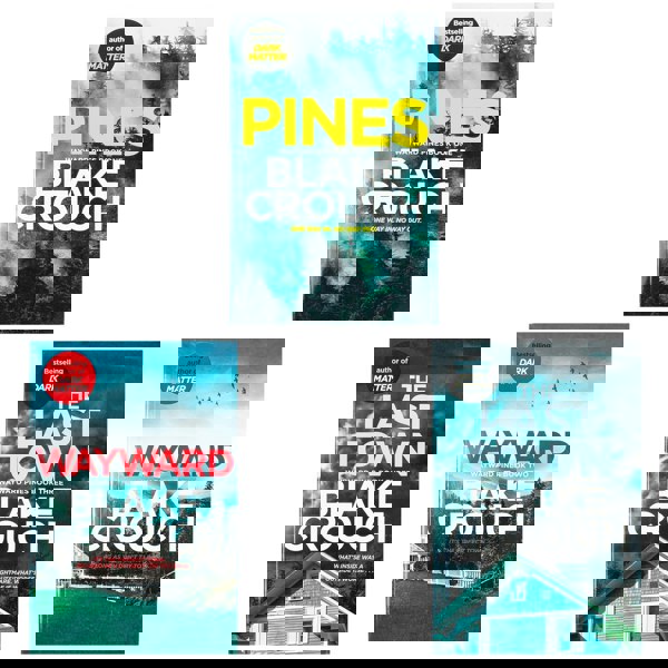The Wayward Pines Trilogy Book Set By Blake Crouch Pines, Wayward & The Last Town