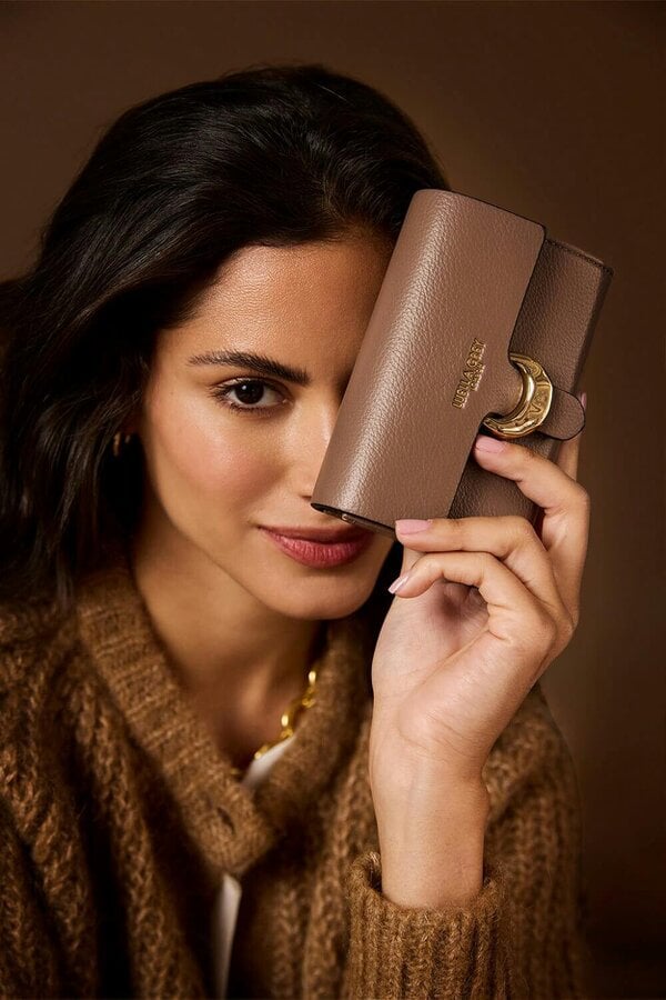 Letitia Fawn Medium Purse