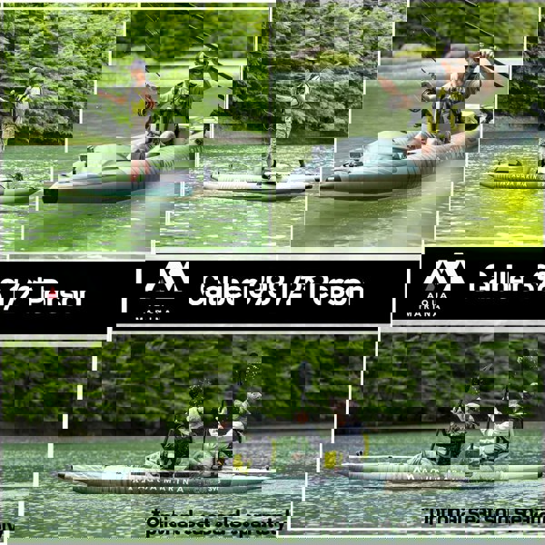 Aqua Marina Caliber 398 Angling/Fishing Adventure Kayak - 398cm 1/2 Person