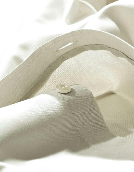 Men's Easy Iron Beige Dress Shirt
