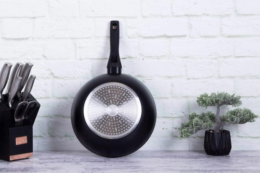 Berlinger Haus BH/1638N 28cm Wok - Black Rose Collection