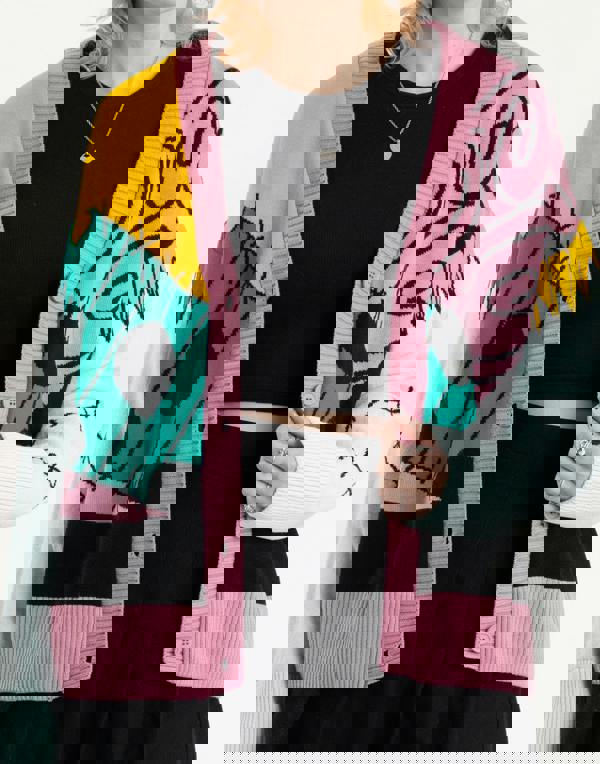 The Nightmare Before Christmas Womens Multicoloured Sally Cardigan