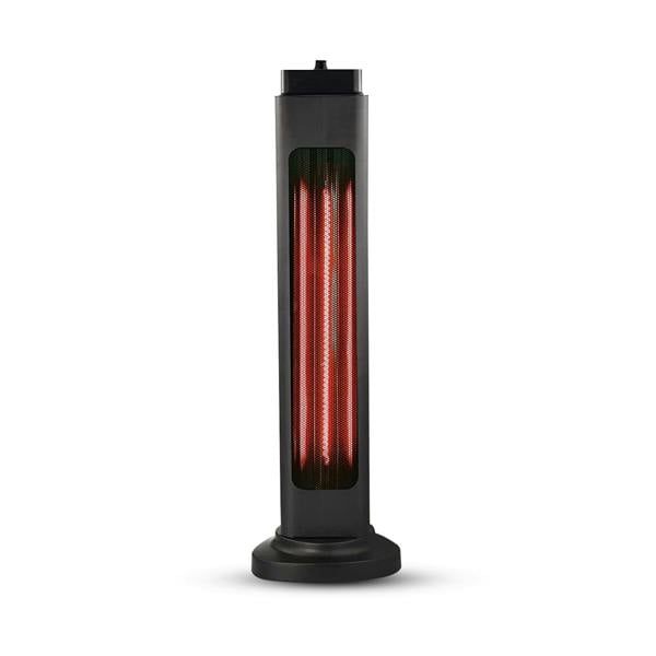 ENER-J 1200W Portable Infrared Heater, Carbon Tube Electric Space Heater, 600W/1200W, Oscillating, IP34 Rated, Energy Efficient