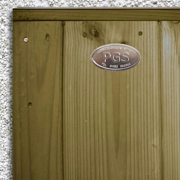 Premier Garden Supplies Ultimate Tongue & Groove Vertical Boards Fence Panel - Wood - Pressure Treated (Tanalised)