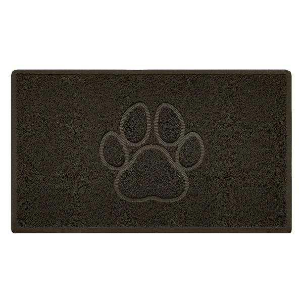 Nicoman Embossed Spaghetti Outdoor Doormat - Brown