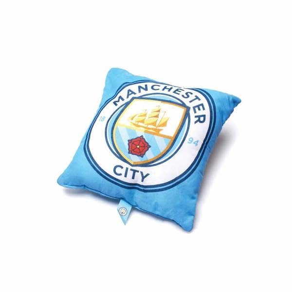 Manchester City FC Crest Cushion, Bedroom, Sports, Gift