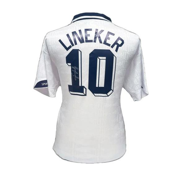 Unbranded Gary Lineker signed Tottenham 1991 FA Cup Final shirt