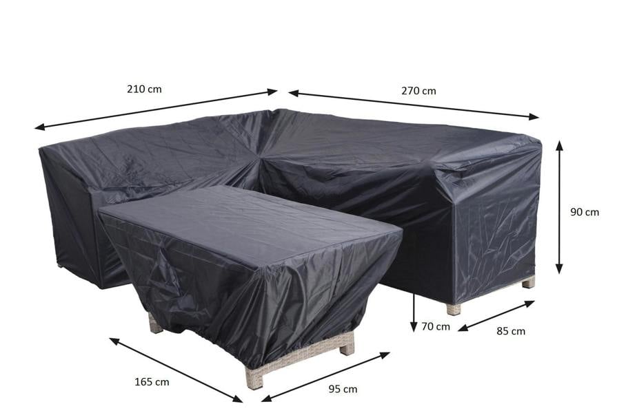 Coverit Lounge Dining 2 Piece Set 210cm x 270cm x 85cm x 90cm & 165cm x 95cm x 70cm