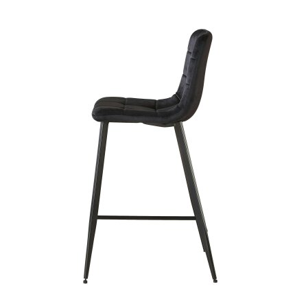 Outdoor Living Erica Plush Velvet Comfort Bar Stools - Set of 4