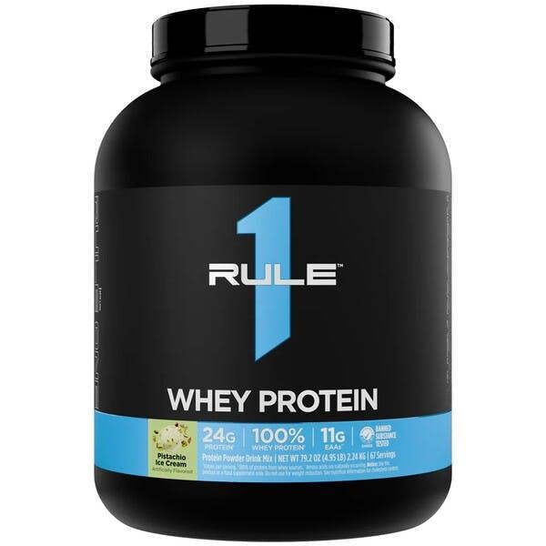 Rule One Whey Protein, Pistachio Ice Cream - 2240g