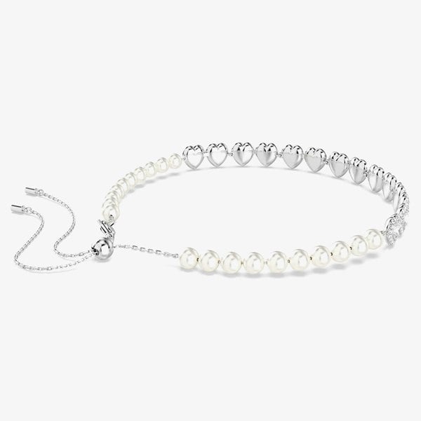 Swarovski Ariana Grande X Swarovski Capsule White Crystal Heart Choker Necklace 5720861