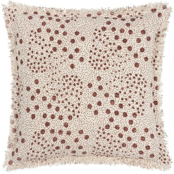 Yard Hara Woven Fringe Cushion Cover - Pecan