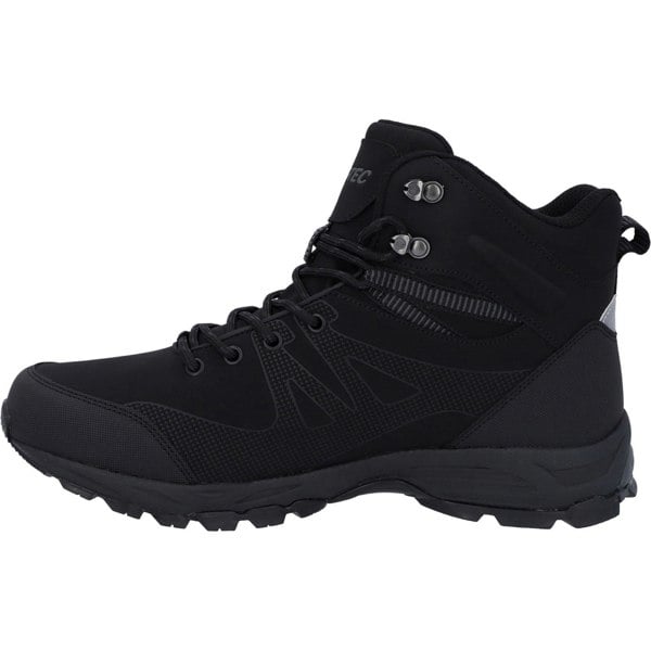 Hi-Tec Jackdaw Mid WP Polyester Men's Black/Carbon Grey Hiking Boots