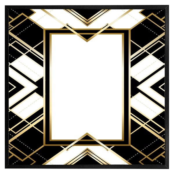 Benjamin Tate Design Art deco frame (picture Frame)