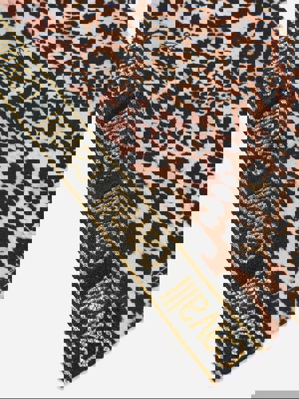 Roberto Cavalli Girls Cotton Leopard Print Leggings