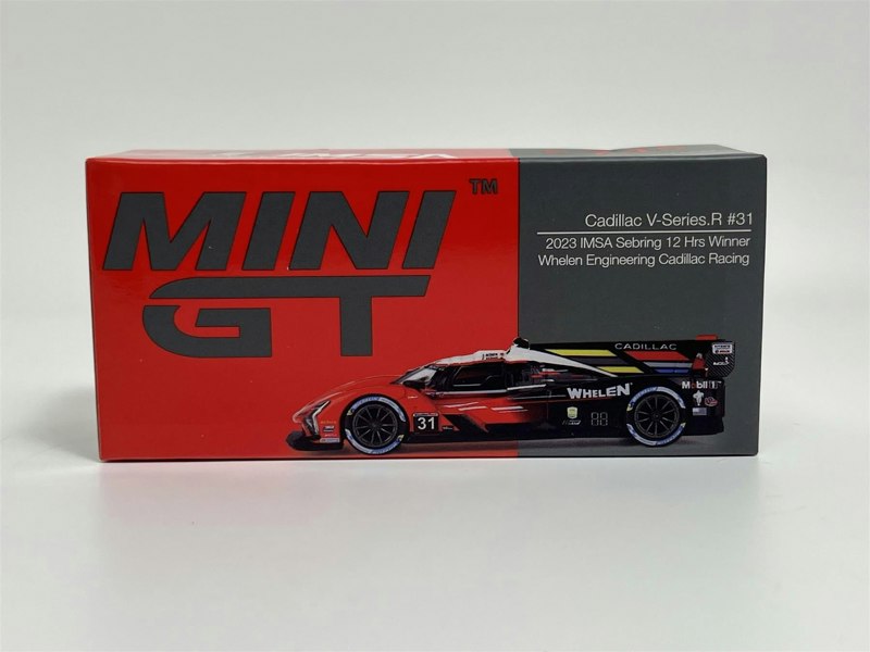 Mini GT Cadillac V Series R #31 2023 IMSA Sebring 12 Hrs Winner  1:64 Mini GT MGT00745L