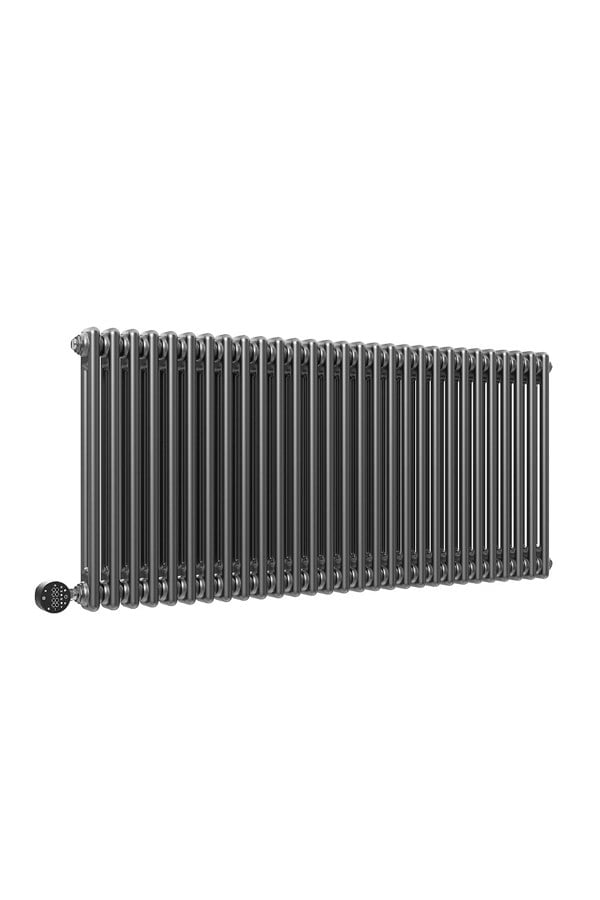Living and Home 1200W Electric Radiator Wall Mounted 119cm x 60cm- Dark Grey