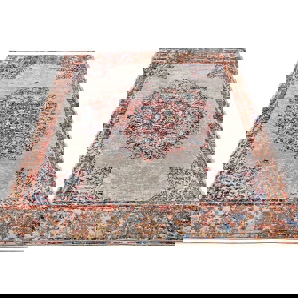 The Rugs Modern Orient Medallion Design Rug - Elegant Rugs