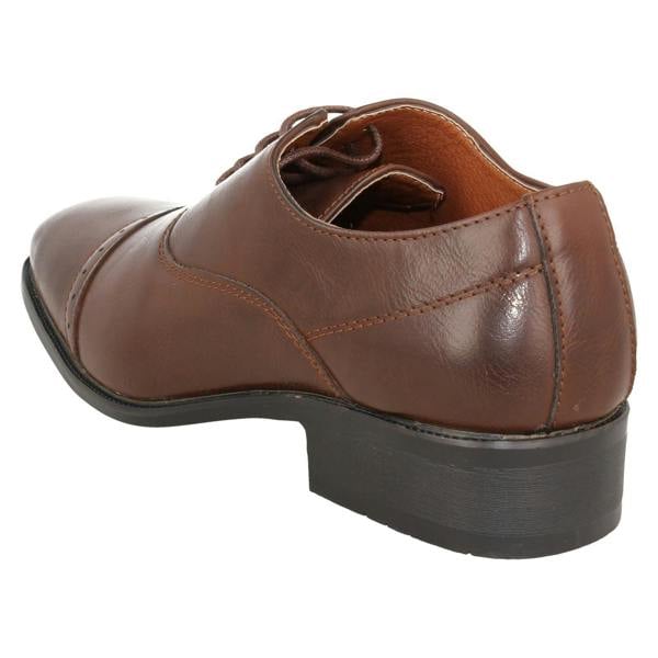 Spot On Boys Low Heel Lace Up Smart Shoes N1158