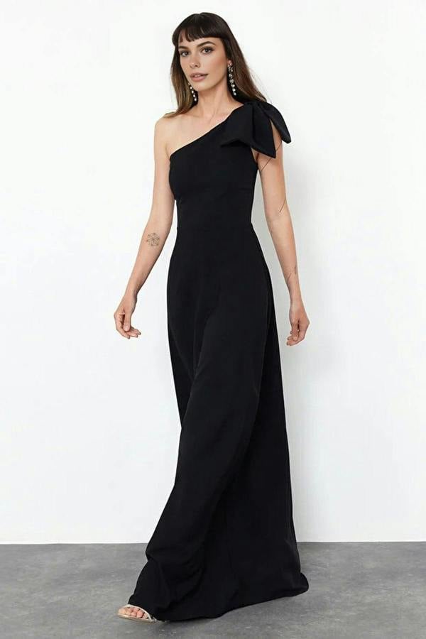 WOVCOR A-Line Elegant Evening Dress