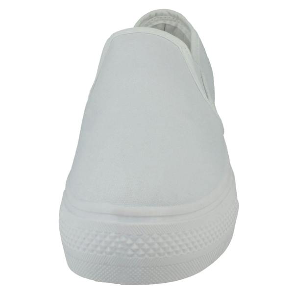 Spot On Ladies Spot On Chunky Sole Slip On Pumps F80556