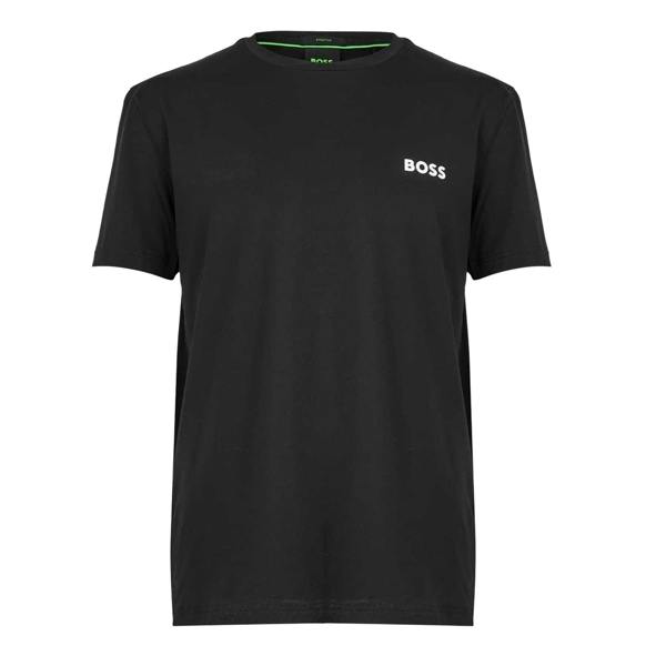 Boss Mens Competition Logo Crew Neck T-Shirt - Black - 